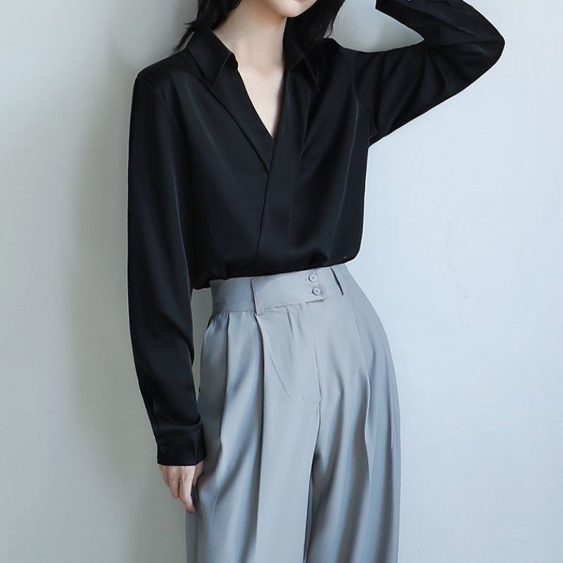 Gidyq-camisas negras de gasa p - Embroidery Online reseña y precio