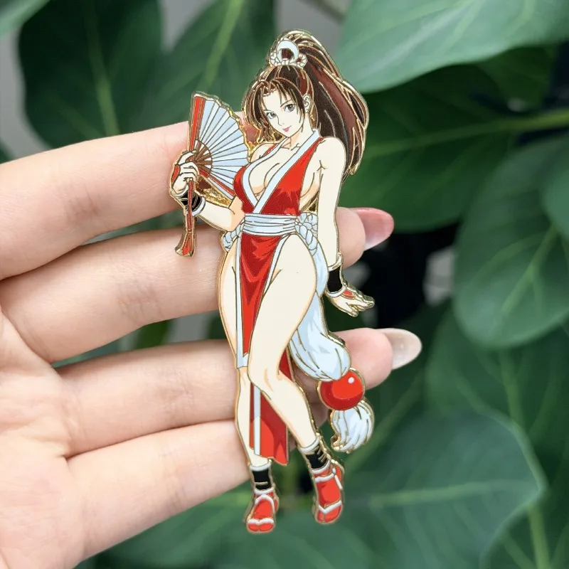 Pin de esmalte de Mai Shiranui - Embroidery Reddit reseña y precio