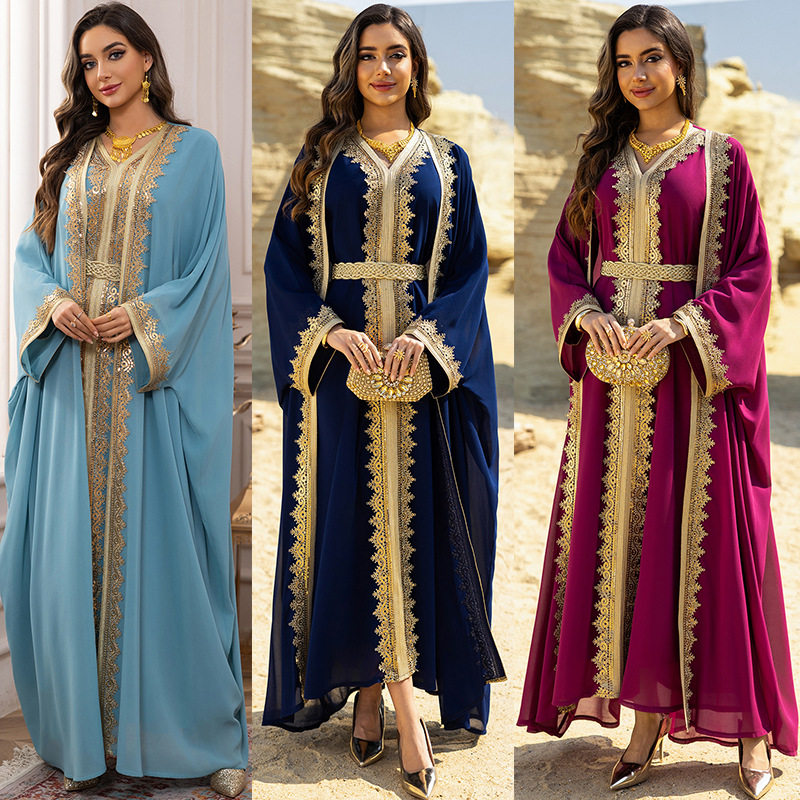 Vestido musulmán para mujer, c - Embroidery Kebaya reseña y precio