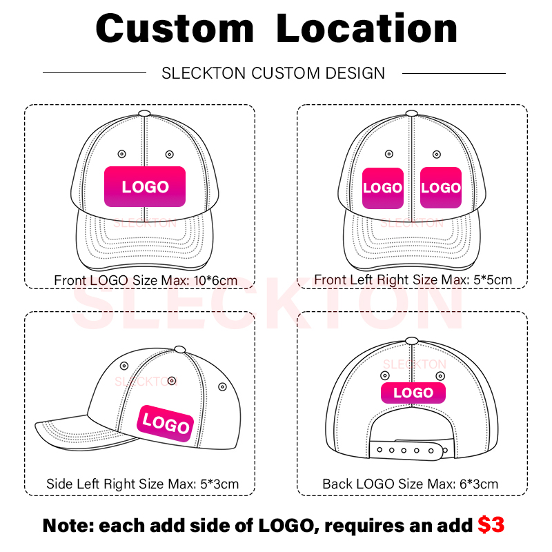 SLECKTON-Gorras bordadas perso - Embroidery Design Logo reseña y precio