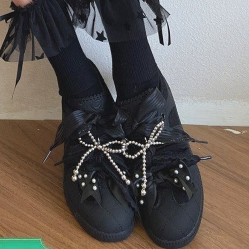 Zapatillas planas de estilo Lo - Embroidery Garments reseña y precio