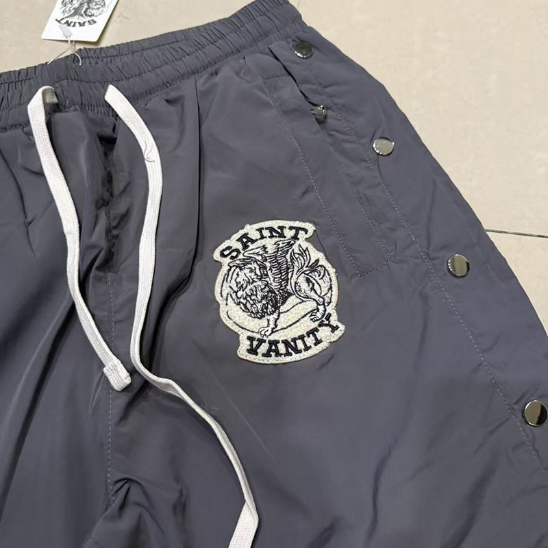 Nuevos pantalones informales d - Embroidery Design Logo reseña y precio