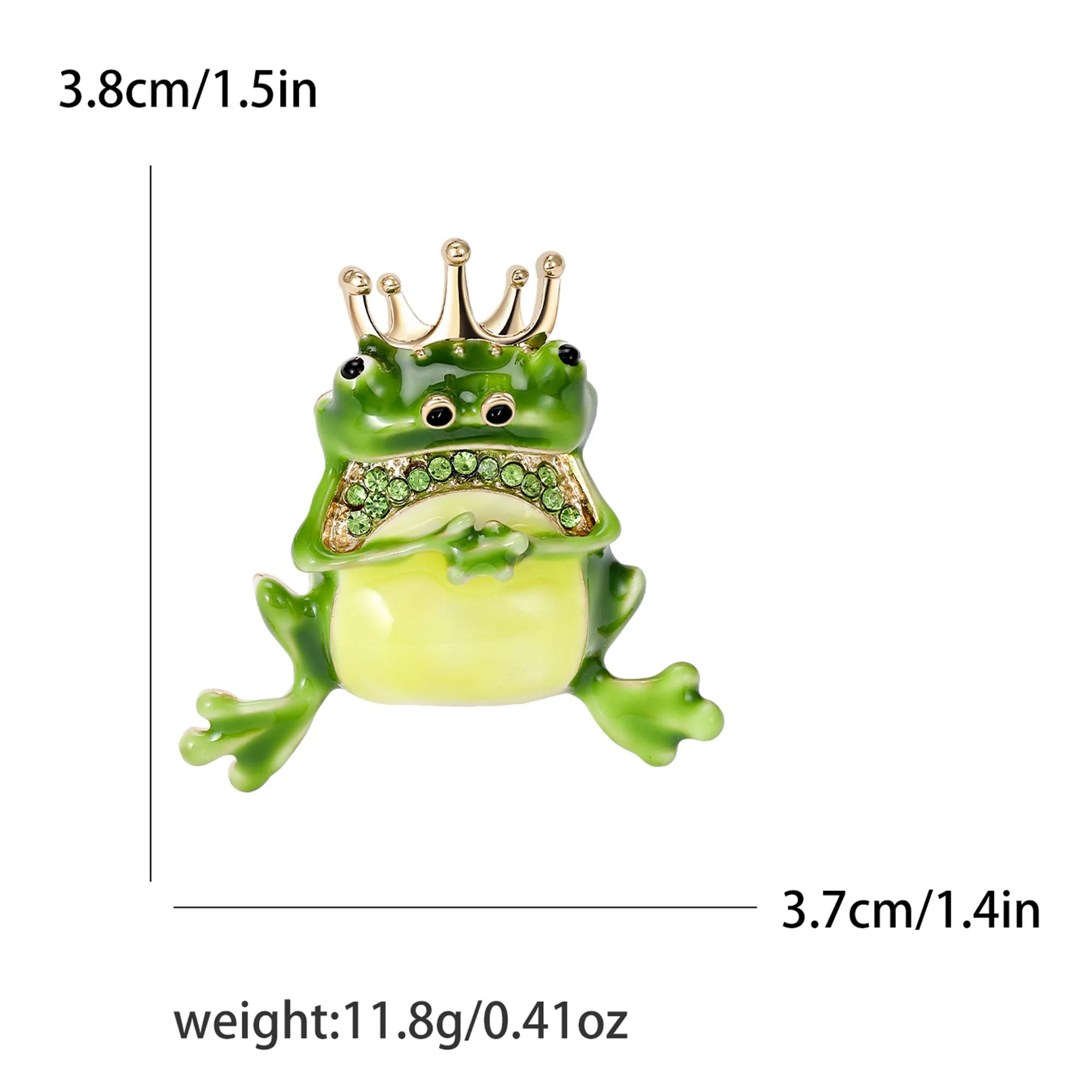 Broche de rana esmaltado para  - Embroidery Bali reseña y precio