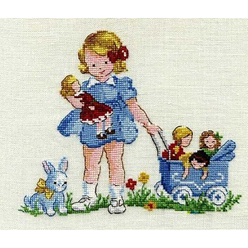 Conjunto de punto de cruz chin - Embroidery Meaning reseña y precio