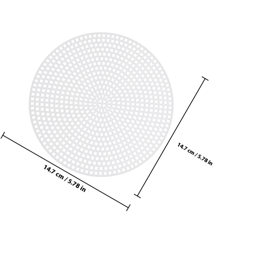 15 láminas de malla de plástic - Embroidery Bag reseña y precio
