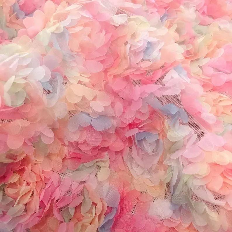 Tela de encaje de flores rosas - Embroidery Rose reseña y precio
