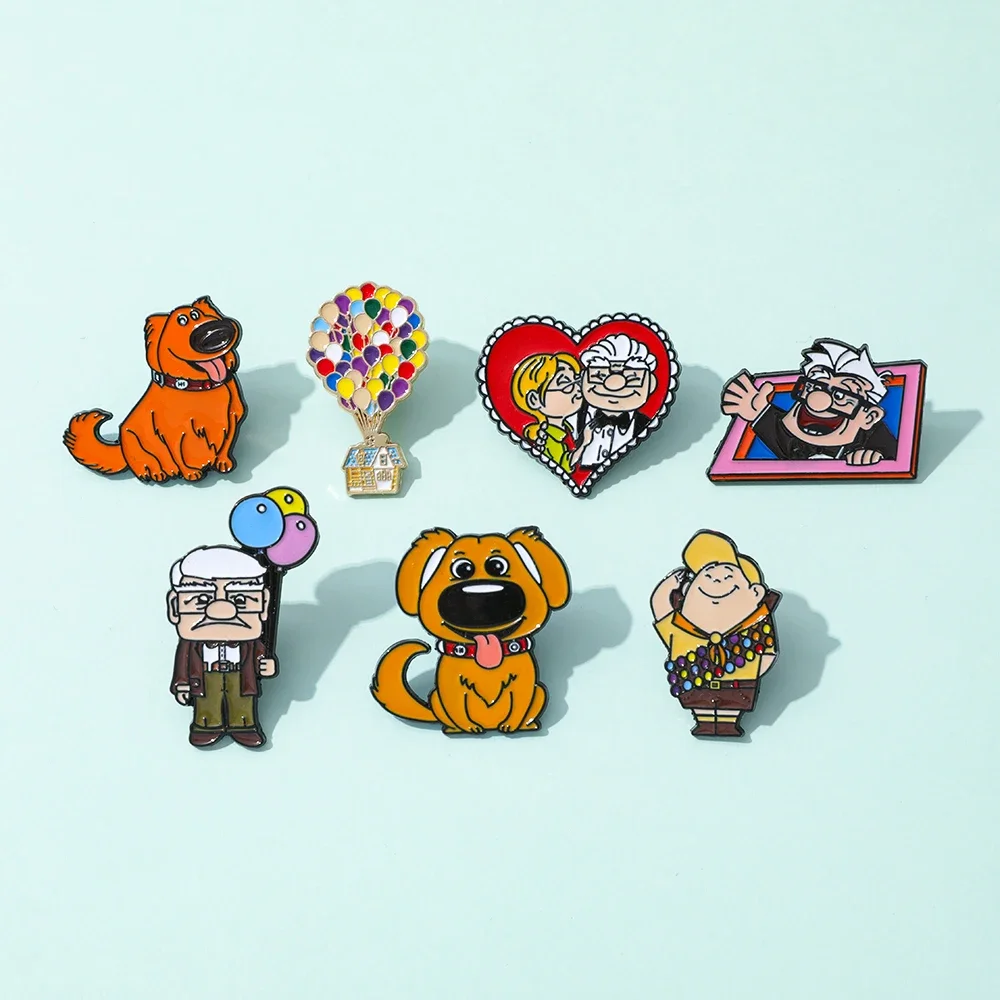 7 broches de anime de dibujos  - Embroidery Bali reseña y precio