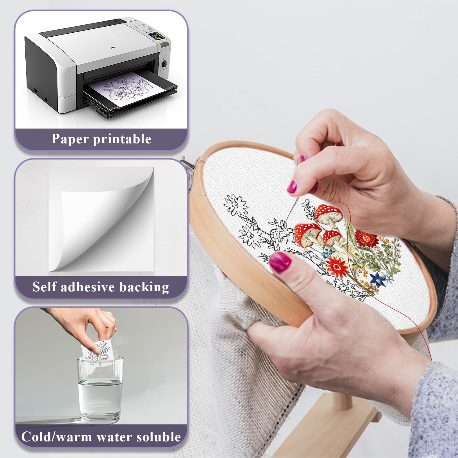 Estabilizador de bordado Solub - Embroidery Meaning reseña y precio