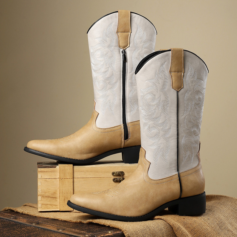 NUEVAS Botas Altas para Hombre - Embroidery Garments reseña y precio